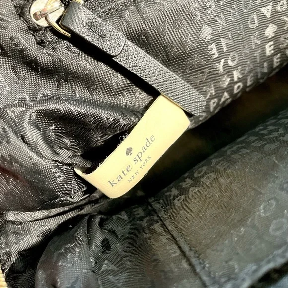 Kate Spade Reiley Laurel Way Black Satchel Purse - Picture 12 of 16